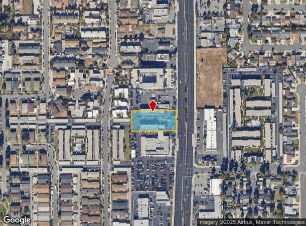  17301 Beach Blvd, Huntington Beach, CA Parcel Map