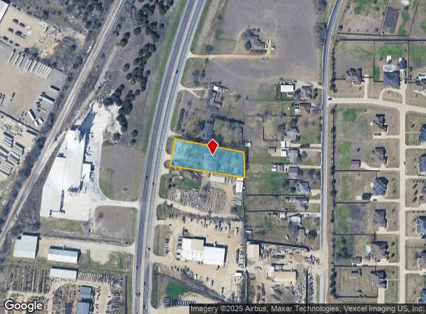 3708 N Highway 77, Waxahachie, TX Parcel Map