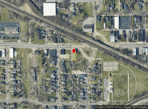 1312 W Western Ave, South Bend, IN Parcel Map