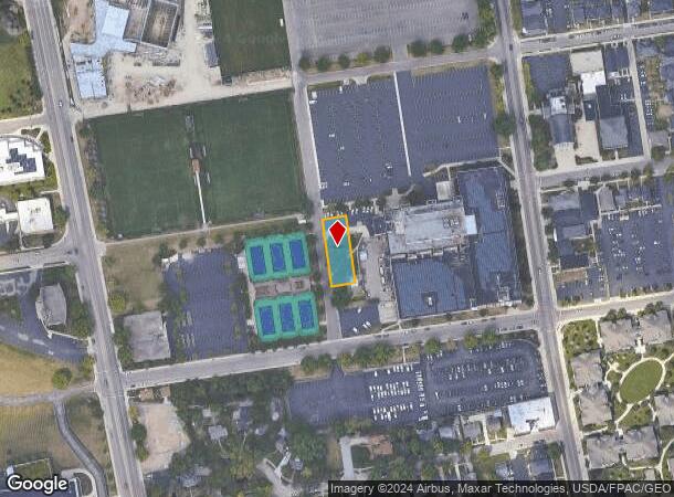  1529 Brown St, Dayton, OH Parcel Map