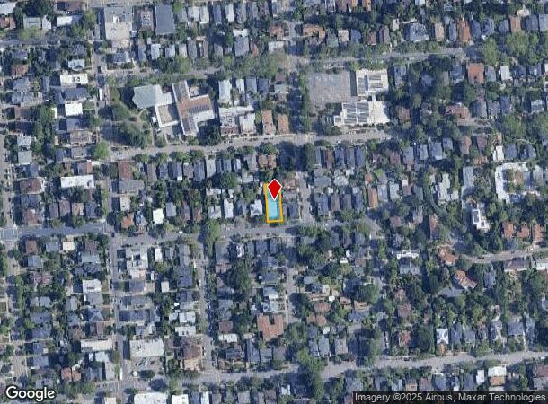 2745 Stuart St, Berkeley, CA Parcel Map