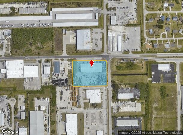 3350 Hanson St, Fort Myers, FL Parcel Map