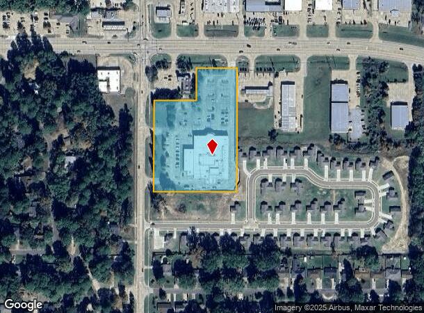  885 E Bert Kouns Industrial Loop, Shreveport, LA Parcel Map