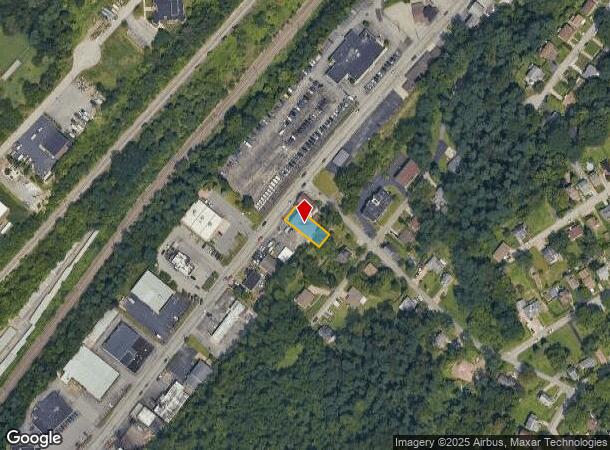3287 Library Rd, Pittsburgh, PA Parcel Map