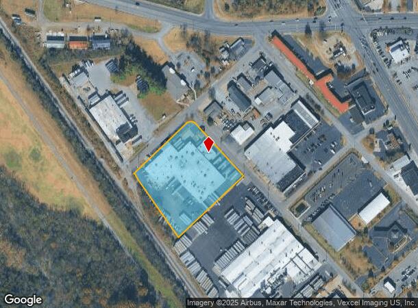  855 Scott St, Murfreesboro, TN Parcel Map