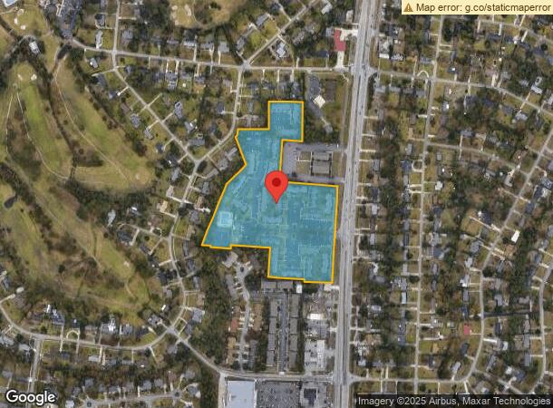  3402 S College Rd, Wilmington, NC Parcel Map