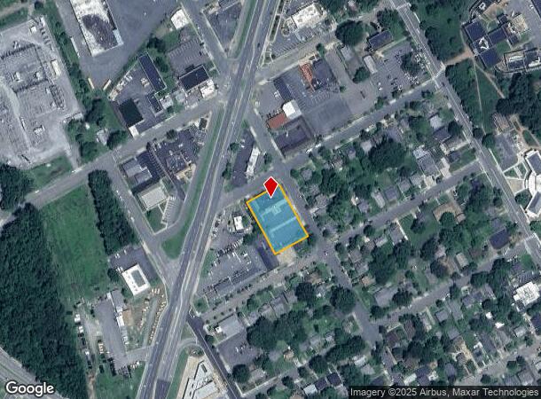  1300 Thornton St, Fredericksburg, VA Parcel Map