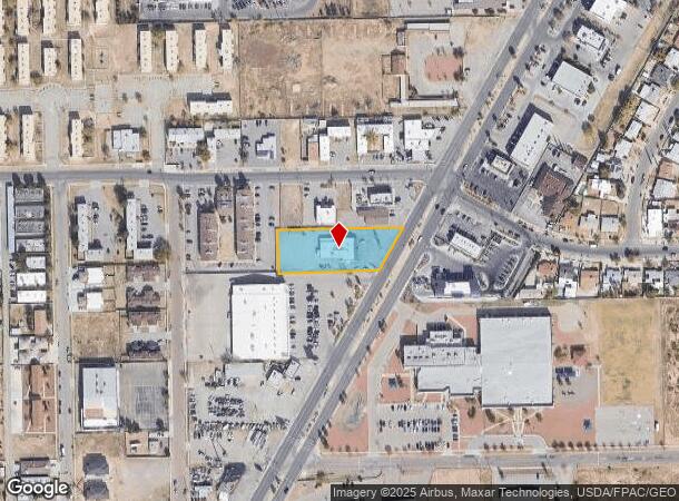  8949 Dyer St, El Paso, TX Parcel Map