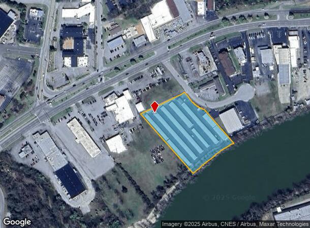  2405 Riverside Dr, Danville, VA Parcel Map