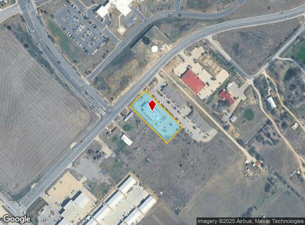 1250 Dacy Ln, Kyle, TX Parcel Map