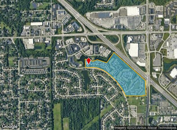 7213 Sundance Dr, Indianapolis, IN Parcel Map