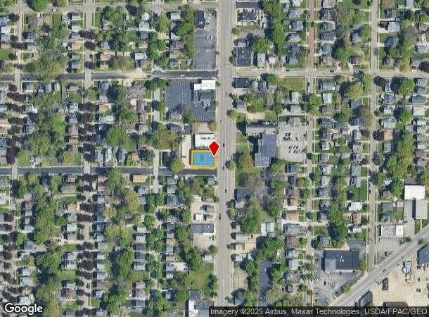 908 N Main St, Akron, OH Parcel Map