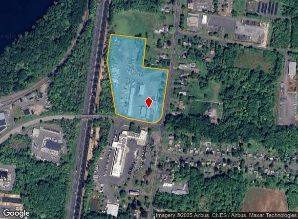  1654 King St, Enfield, CT Parcel Map