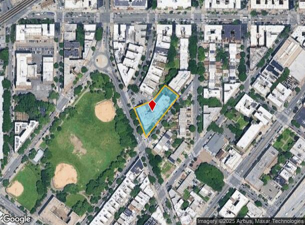  879 Beck St, Bronx, NY Parcel Map
