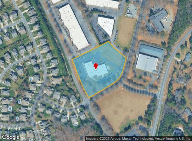 4325 Morris Park Dr, Mint Hill, NC Parcel Map