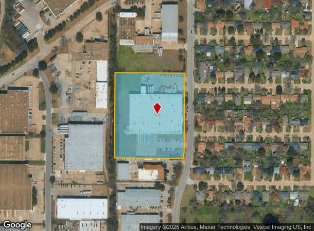 525 Duncan Perry Rd, Arlington, TX Parcel Map