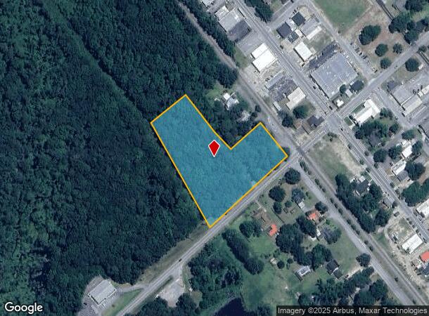 W Madison St, Springfield, GA Parcel Map