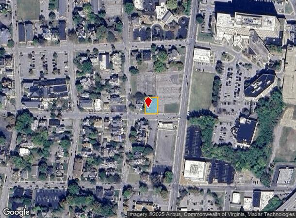  17 Highland Ave Sw, Roanoke, VA Parcel Map