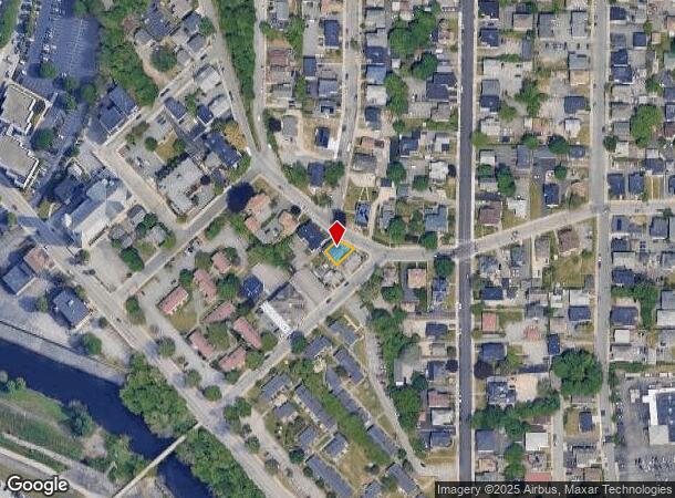 263 Elm St, Woonsocket, RI Parcel Map