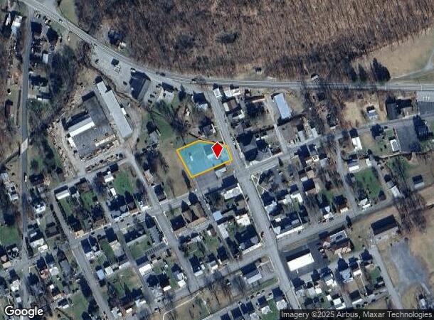  24 N Brown St, Mc Clure, PA Parcel Map