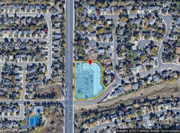 5500 S Simms St, Littleton, CO Parcel Map