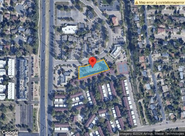  2121 Academy Cir, Colorado Springs, CO Parcel Map