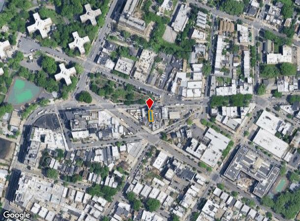  1114 Main Ave, Astoria, NY Parcel Map