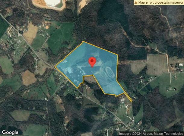  5980 Woodleaf Rd, Salisbury, NC Parcel Map