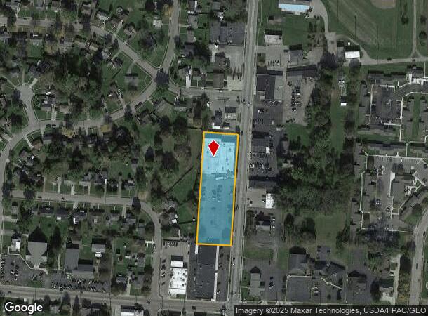  415 N Main St, New Carlisle, OH Parcel Map