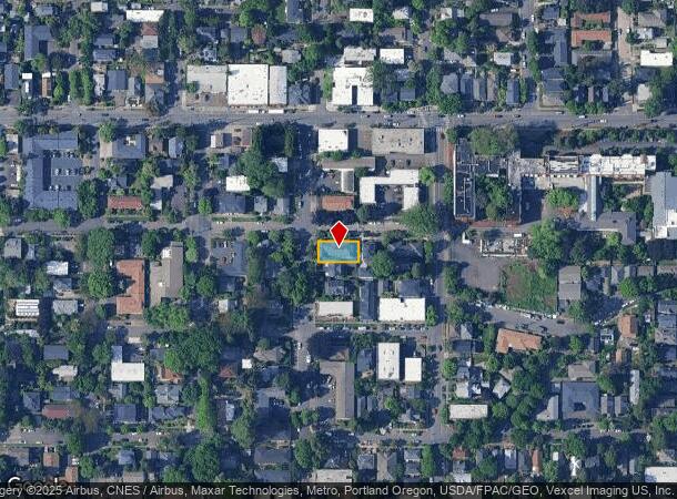  2904 Se Washington St, Portland, OR Parcel Map
