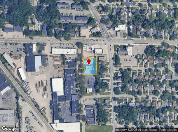  2018 Calvin Ave Se, Grand Rapids, MI Parcel Map