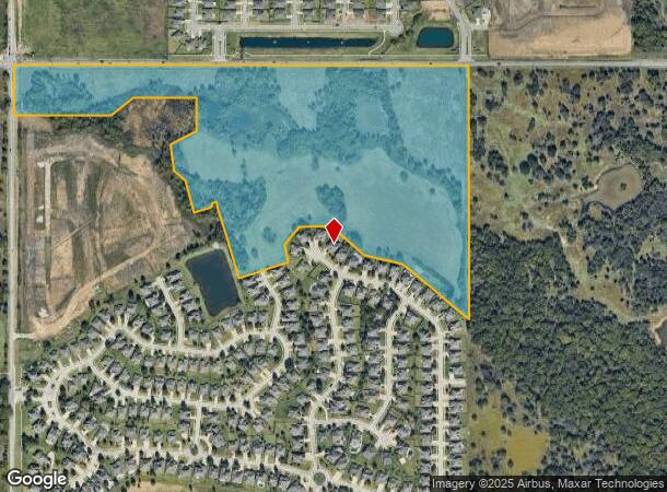 1708 W Zillah St, Broken Arrow, OK Parcel Map