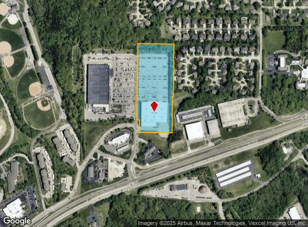  25 Ellisville Towne Centr Dr, Ballwin, MO Parcel Map