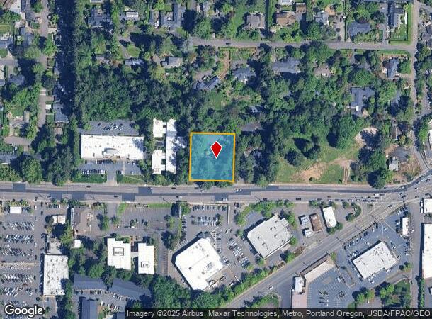  7303 Sw Beaverton Hillsdale Hwy, Portland, OR Parcel Map