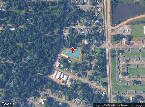  1324 Military Rd, Columbus, MS Parcel Map