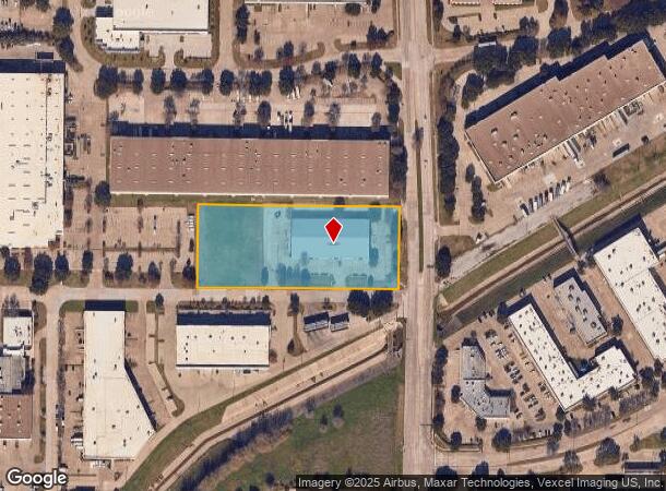 1724 Luna Rd, Carrollton, TX Parcel Map