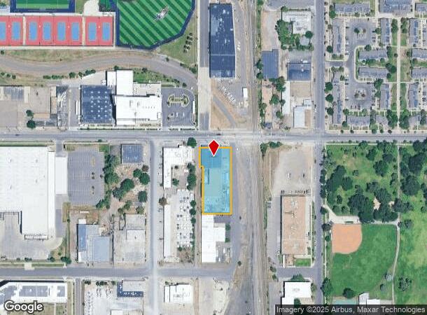  1520 W 13Th Ave, Denver, CO Parcel Map