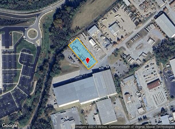 2724 Nicholas Ave Ne, Roanoke, VA Parcel Map