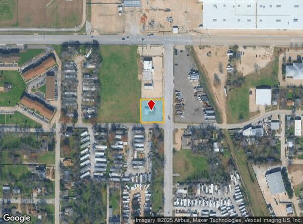 601 N Cherry Ln, Fort Worth, TX Parcel Map