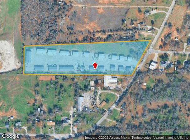 1011 Upper Denton Rd, Weatherford, TX Parcel Map