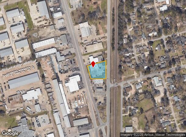  904 S Frazier St, Conroe, TX Parcel Map