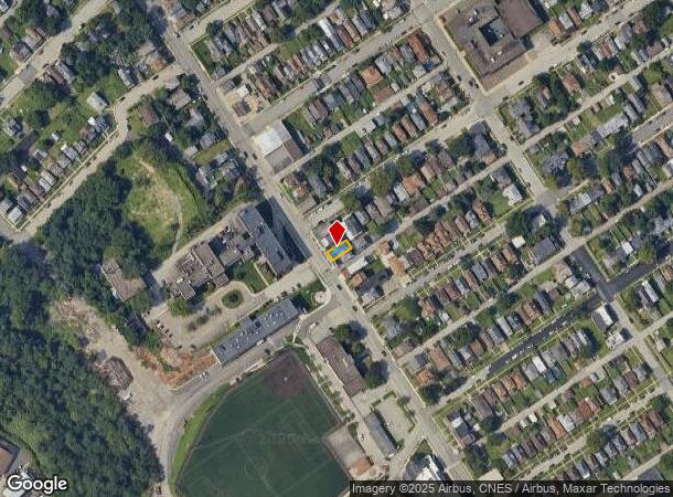  1805 West St, Homestead, PA Parcel Map