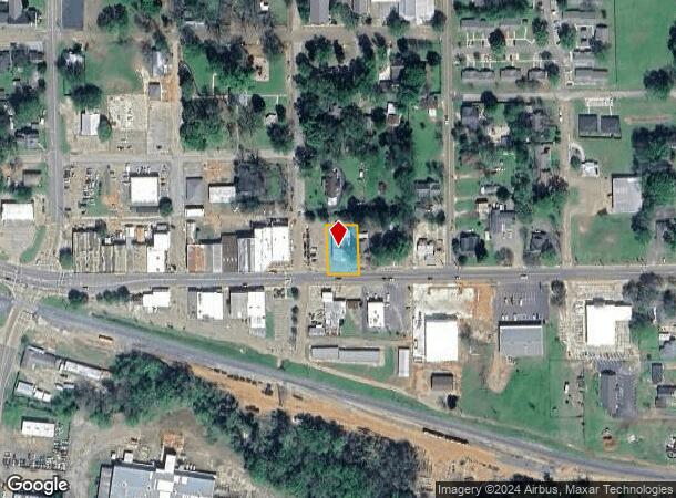  304 E 1St St, Hughes Springs, TX Parcel Map