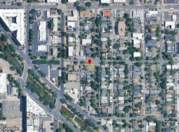 477 N Pennsylvania St, Denver, CO Parcel Map