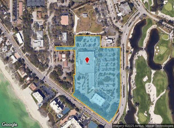 525 Bay Isles Pky, Longboat Key, FL Parcel Map