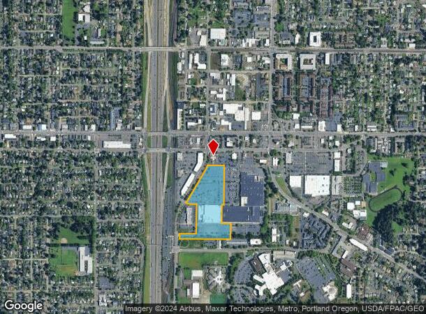  9800 Se Washington St, Portland, OR Parcel Map