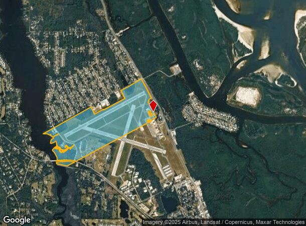  2090 Aero Cir, New Smyrna Beach, FL Parcel Map