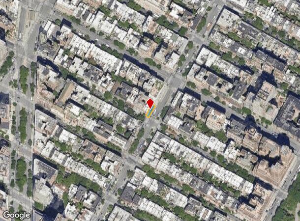  240 Columbus Ave, New York, NY Parcel Map