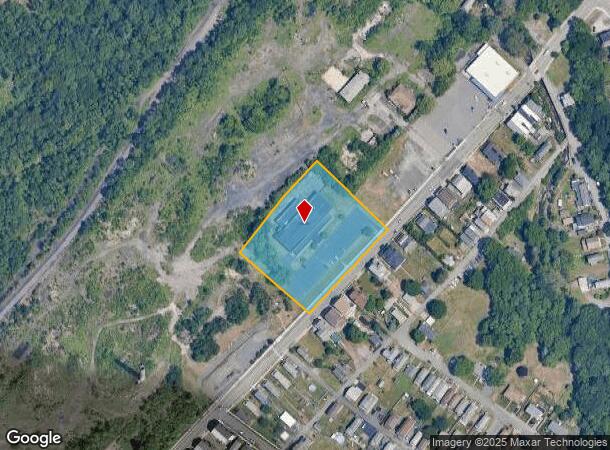  101 S Main St, Ashley, PA Parcel Map