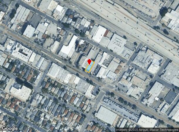  801 E Washington Blvd, Los Angeles, CA Parcel Map